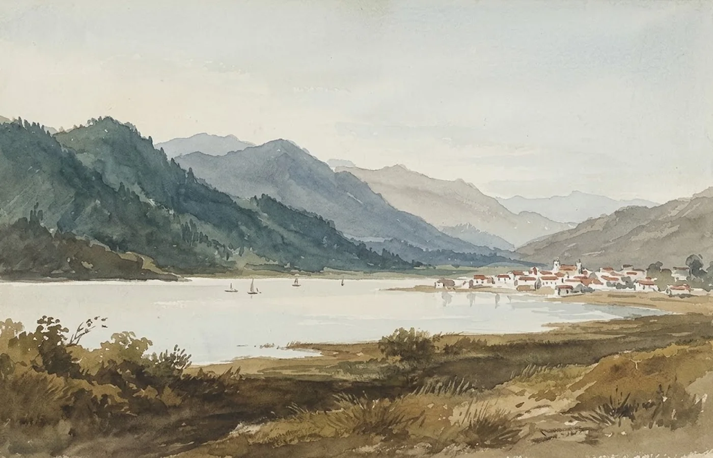 El lago de Valle de Bravo